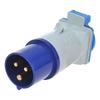 PAT adapter coupling from CEE to Schuko socket outlet