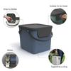 Rotho Albula Recycling Bin System 40 litri horizon blu
