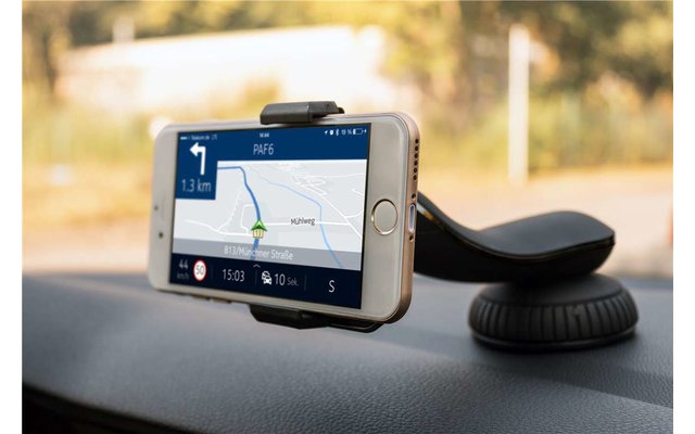Goobay HALTER universale (piede a ventosa) supporto per smartphone da auto con LC lungo