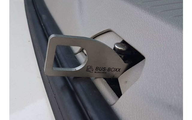 Supports De Hayon Pour Volkswagen T5/T6 - Crochets Acier Inoxydable 10 Cm Et 15 Cm - Pour Ventilation Et Sécurité
