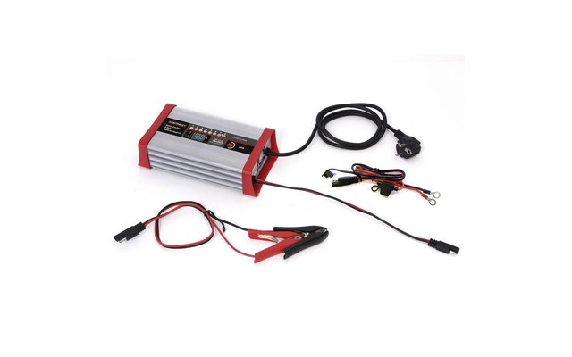 Automatic battery charger 12 V 20A 8 steps