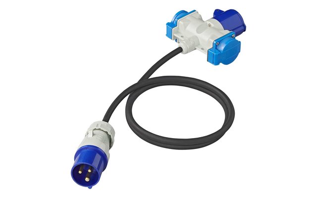 PAT adapter cable 150 cm 3 x 2.5mm² from CEE plug