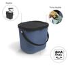 Rotho Albula Système de recyclage des déchets 6 litres horizon blue
