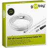 Goobay 100 dB coaxial antenna cable set LNB connection cable 10 m