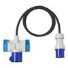 PAT adapter cable 150 cm 3 x 2.5mm² from CEE plug