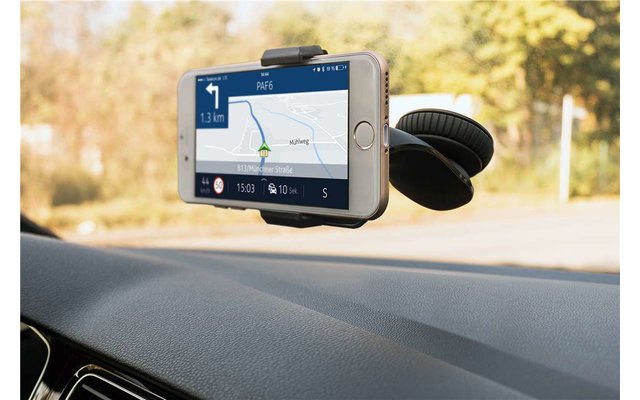 Goobay HALTER Universal (Suction Cup) Long LC Suction Cup Smartphone Car Mount
