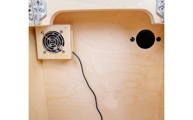 WC di separazione Trobolo LuweBloem con sistema di scarico elettronico