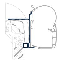 Dometic PW-ADAPT Adaptateur pour stores muraux PW 1100, PW 1500 & PW 3800 4,5m