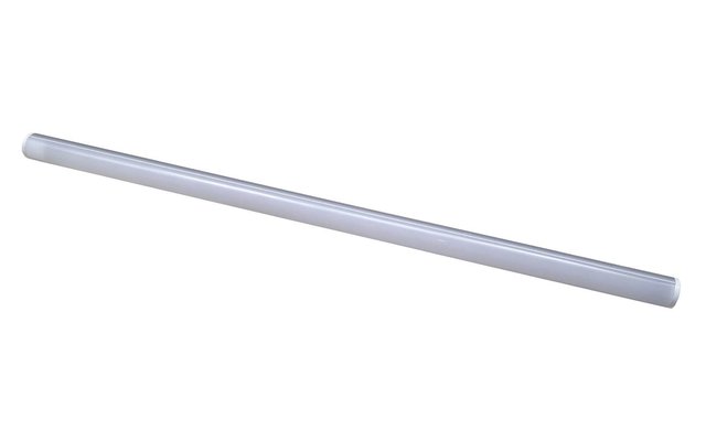 DImatec Tira LED redonda de superficie 3,5 vatios aluminio cepillado