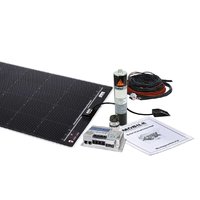 B&uuml;ttner MT 120 FL flat light compleet zonnesysteem 2 x 120 Wp