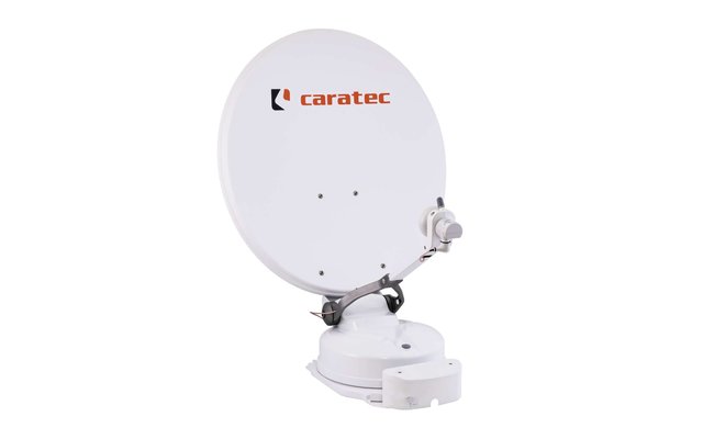 Caratec Smart D Antenne satellite CASAT600S Twin LNB ready 60 cm blanc