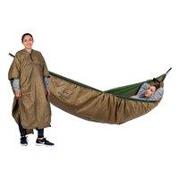 2-in-1 Underquilt Poncho/Hammock Brown Amazonas
