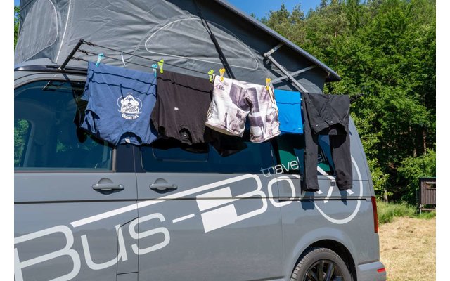 BusBoxx Wäscheleine für Kederschiene VW T5 / T6 DIY Selbstbausatz