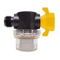 Lilie Pre-filter 1/2 inch x 1/2 inch White YELLOW Screw-on filter