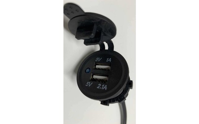 BusBoxx USB 12 Volt Plug Cigarette Lighter to USB Adapter