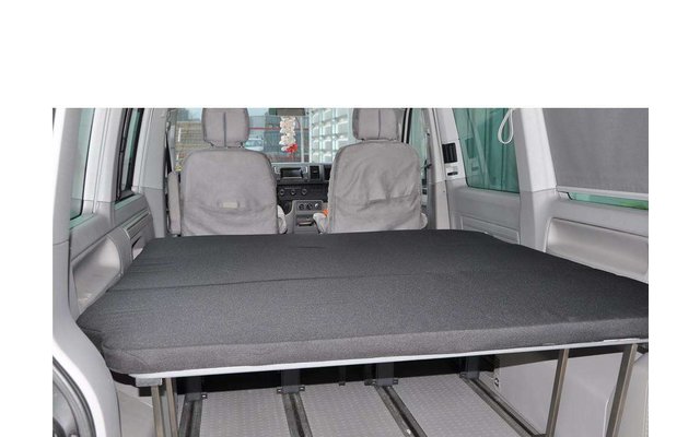 BusBoxx folding mattress 3 seat VW T5 / T6 for Multifelxboard Schafauflage RG 50 / 50