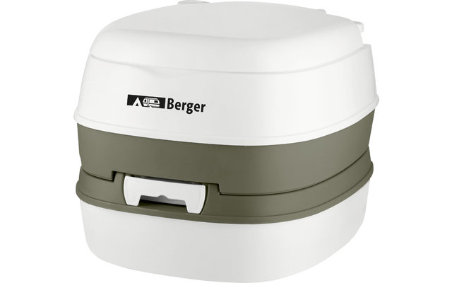 Berger Starter Set Campingtoilette Comfort inkl. Universalzelt und Toilettenzubehör