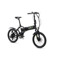 LLobe City III faltbares E-Bike 20 Zoll 10,4 Ah 250W schwarz