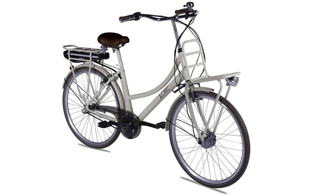 LLobe Rosendaal 2 Lady City-E-Bike 28 Zoll 13,2 Ah beige