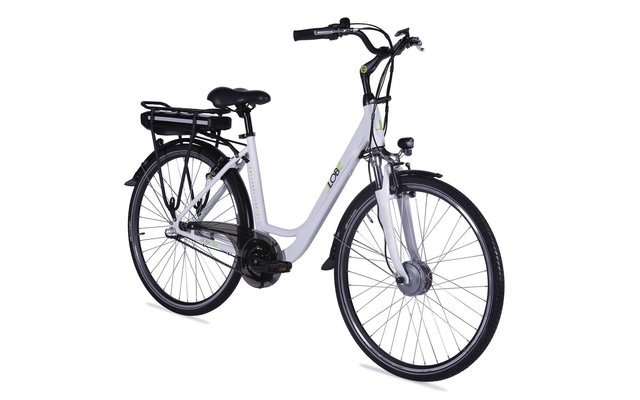 LLobe Metropolitan Joy  City-E-Bike 28 Zoll weiß 8 Ah