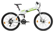 LLobe mountain e-bike plegable 27.5 pulgadas blanco
