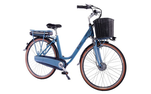 Llobe City e-bike 28 inch Blue Motion 2.0 blauw 13.2 Ah