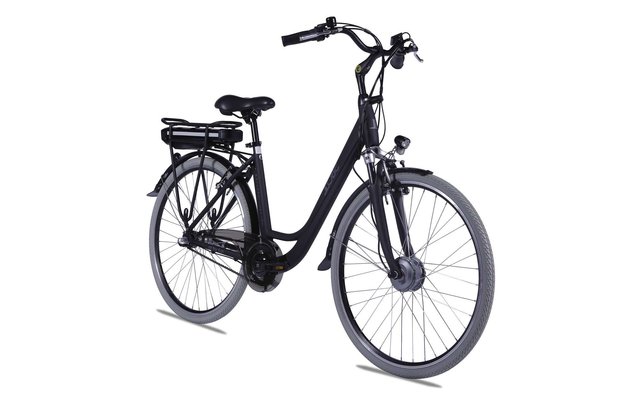 LLobe Metropolitan Joy City e-bike 28 inch black 8 Ah
