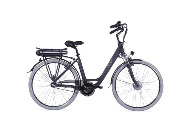 LLobe Metropolitan Joy City e-bike 28 inch zwart 10 Ah