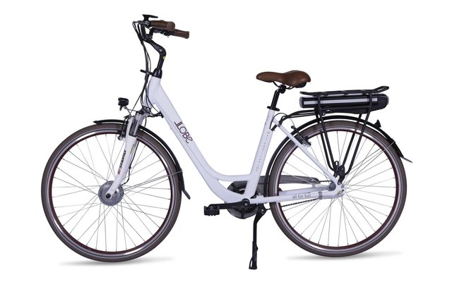 LLobe Metropolitan Joy vélo électrique de ville 28 pouces 10 Ah blanc