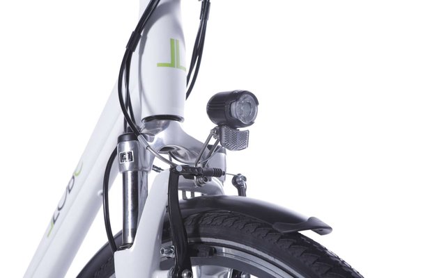 LLobe Metropolitan Joy  City-E-Bike 28 Zoll weiß 13 Ah  