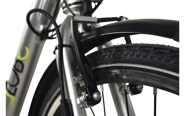 LLobe SilverLine City-E-Bike 28 pouces 10 Ah argent
