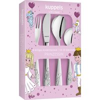 Kuppels  PrinzessinEdelstahl Kinderbesteck Set 4-tlg.