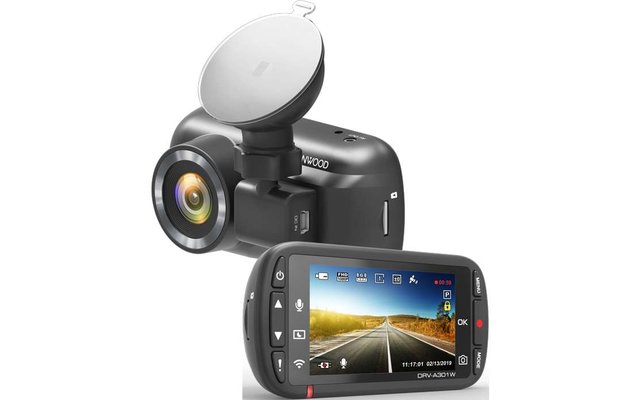 Kenwood DRV-A301W caméra de recul Full HD avec capteur G et GPS et Wifi