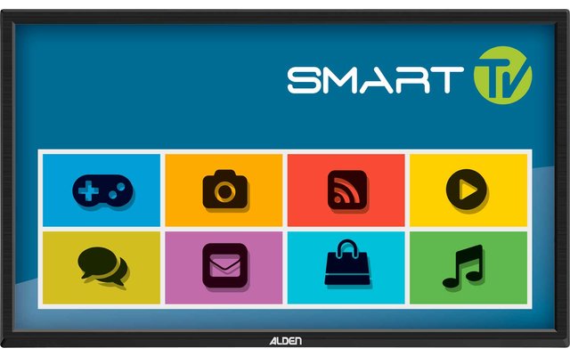 Alden Smartwide LED Camping Smart TV incl. Bluetooth 22 inch