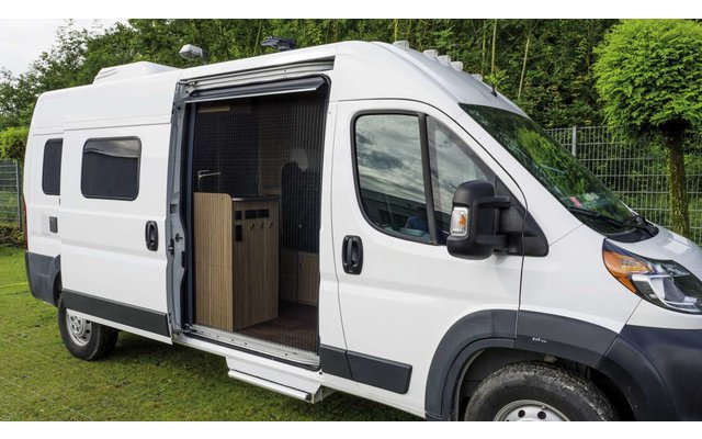 Remis REMIcare Moustiquaire de porte avec rail de table pour Fiat Ducato  X250 / X290 - Accessoires de camping Berger Camping