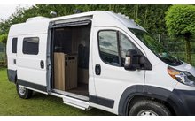 Remis REMIcare door insect screen with table rail for Fiat Ducato X250 / X290