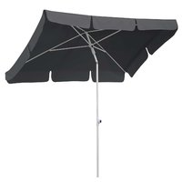 Schneider Parasol Ibiza 180 x 120 cm rechthoekig antraciet