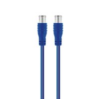 Cable coaxial para antena flexible con conectores F rápidos 10 m Schwaiger