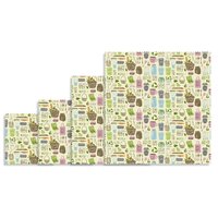 Tissu de cire d'abeille set de 4 tissus zéro gâchis Innovations Nuts
