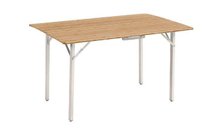 Outwell Kamloops table with bamboo table top L