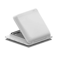 Lanterneau avec ventilateur 40 x 40 cm blanc Turbo Vent Premium Fiamma