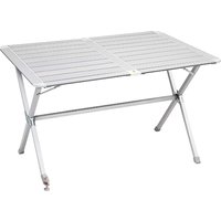 Brunner Rollable Camping Table Silver Gapless 110 x 71 x 70 cm