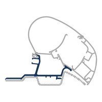 Adattatore per tendalini da tetto Dometic PR-Adapt PW 2000 e PW 2500 2,65 m