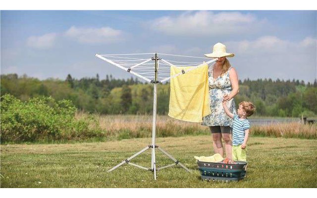 Outwell rotary clothes dryer silver