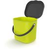 Rotho Albula Recycling Bin System 6 litres lime green