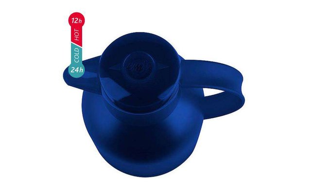 Emsa vacuum jug Samba 1 liter blue translucent