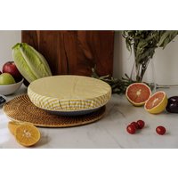 Nuts Innovations bowl cover textile XL stripes and dots