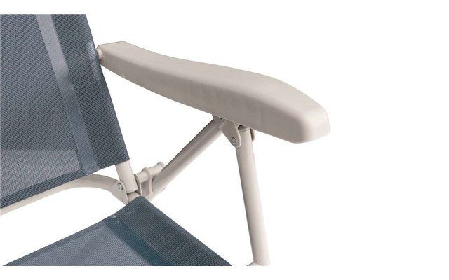 Outwell Cromer Ocean Blue Folding Chair 73 x 61 x 119 cm