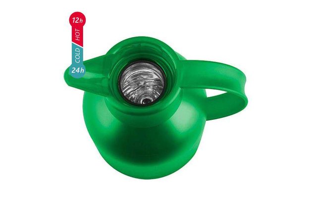 Emsa vacuum jug Samba 1 liter grass green translucent