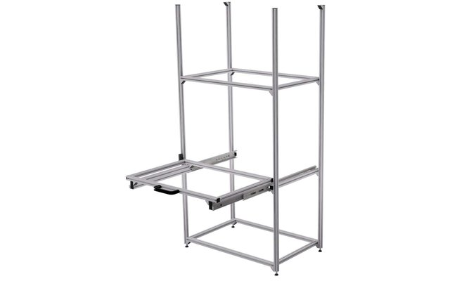 Shelving system cross 64 with telescope SYS rack